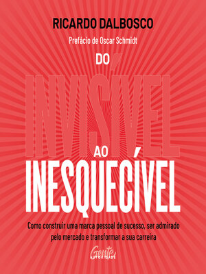 cover image of Do invisível ao inesquecível